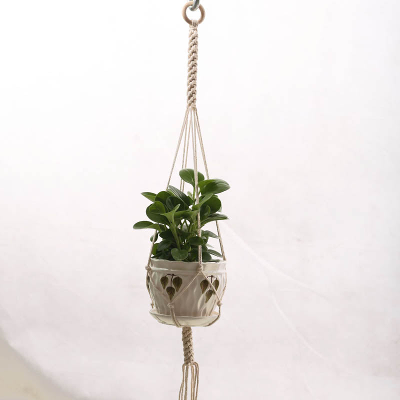 Hot sales 100% handmade macrame plant hanger flower /pot hanger for wall decoration countyard garden